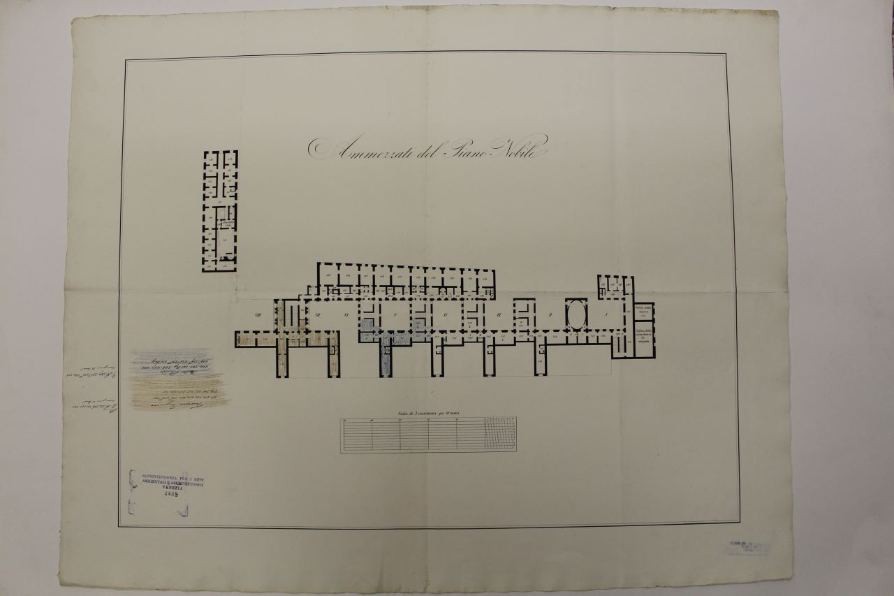 Procuratie Nuove (disegno architettonico) - ambito italiano (ultimo quarto XIX)