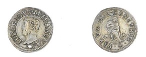 moneta (prima metà SECOLI/ XVI)