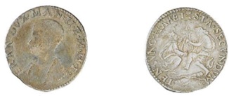 moneta (secondo quarto SECOLI/ XVI)