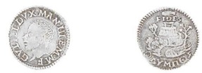 moneta (seconda metà SECOLI/ XVI)