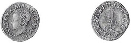 moneta (seconda metà SECOLI/ XVI)