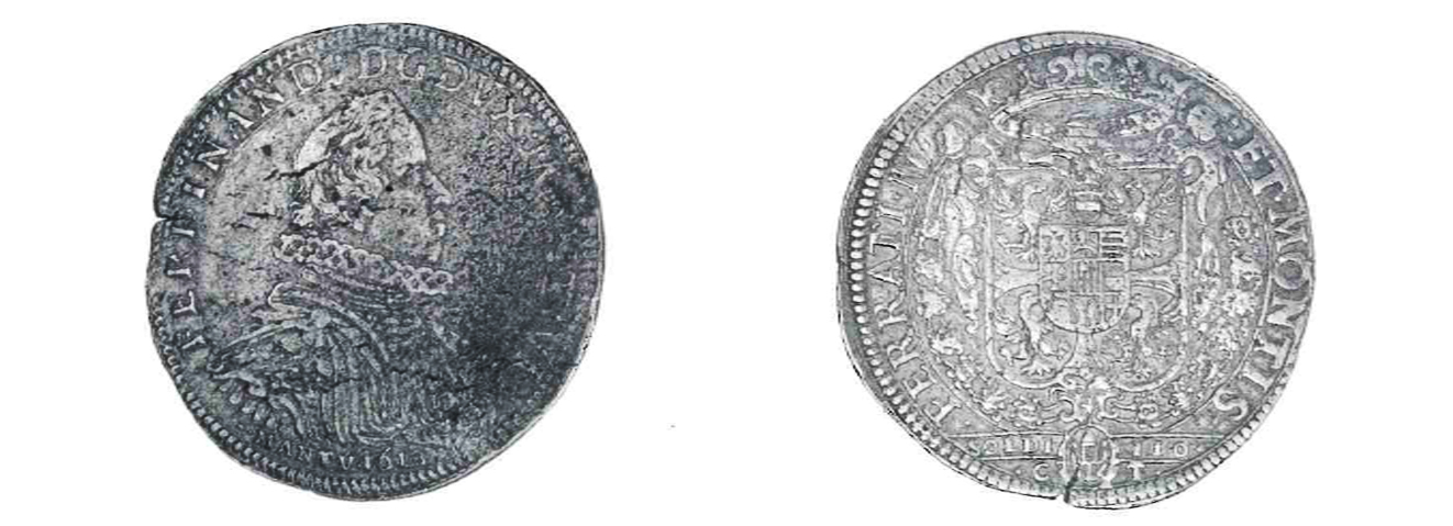moneta (primo quarto SECOLI/ XVII)