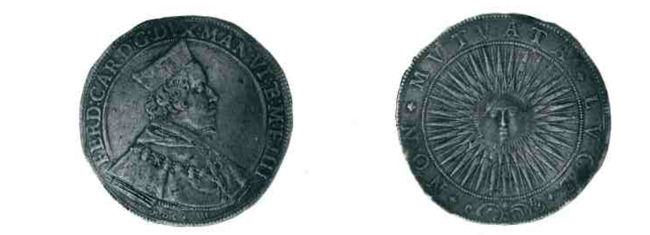 moneta (primo quarto SECOLI/ XVII)