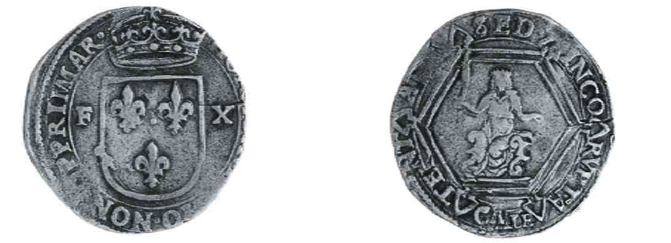moneta (primo quarto SECOLI/ XVII)