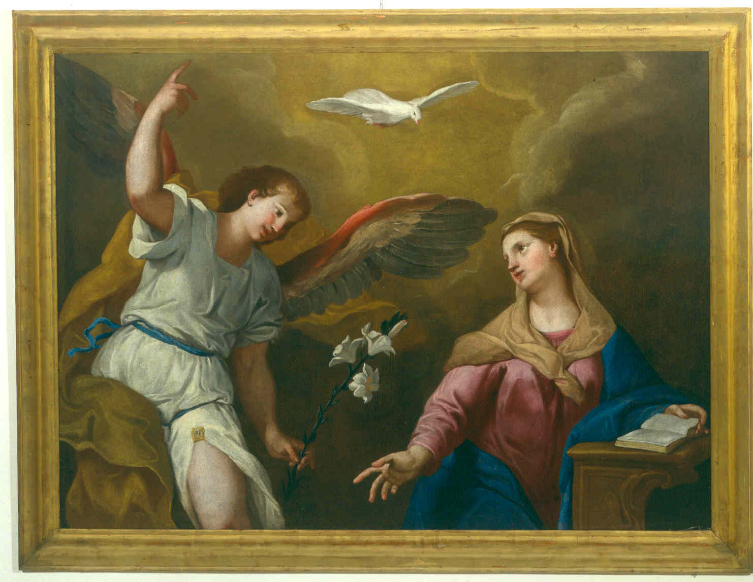 Annunciazione (dipinto, opera isolata) - ambito lombardo (XVIII)