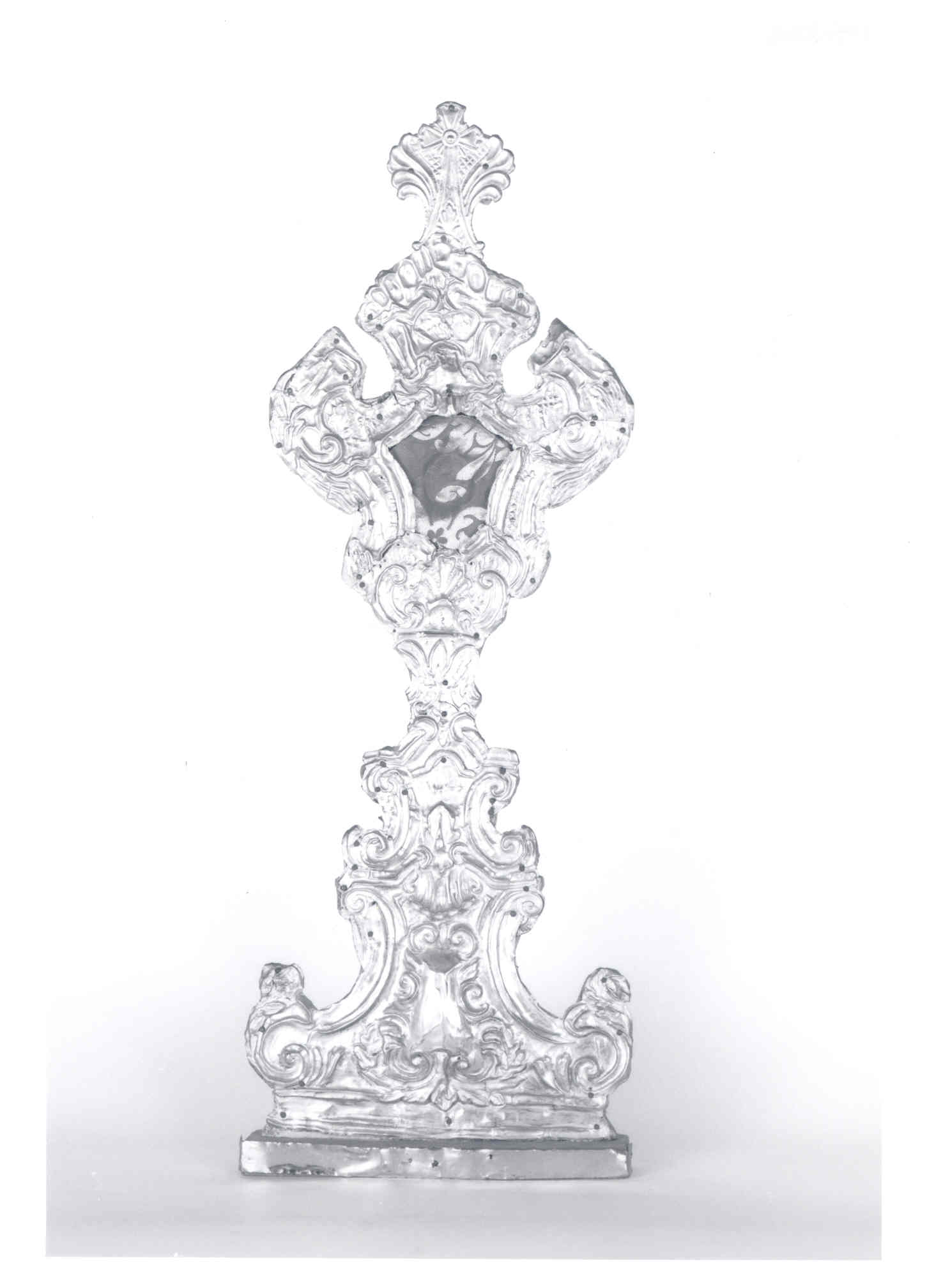 reliquiario - a ostensorio, serie - ambito lombardo (XIX)