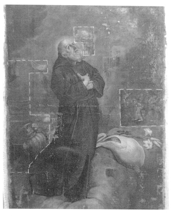 Sant'Ignazio da Laconi (dipinto, opera isolata) - ambito lombardo (XVIII)