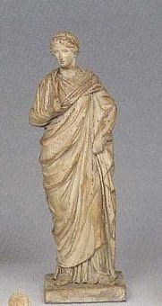 Mnemosine, madre delle muse (scultura, elemento d'insieme) di Tagliolini Filippo (attribuito) (sec. XVIII)