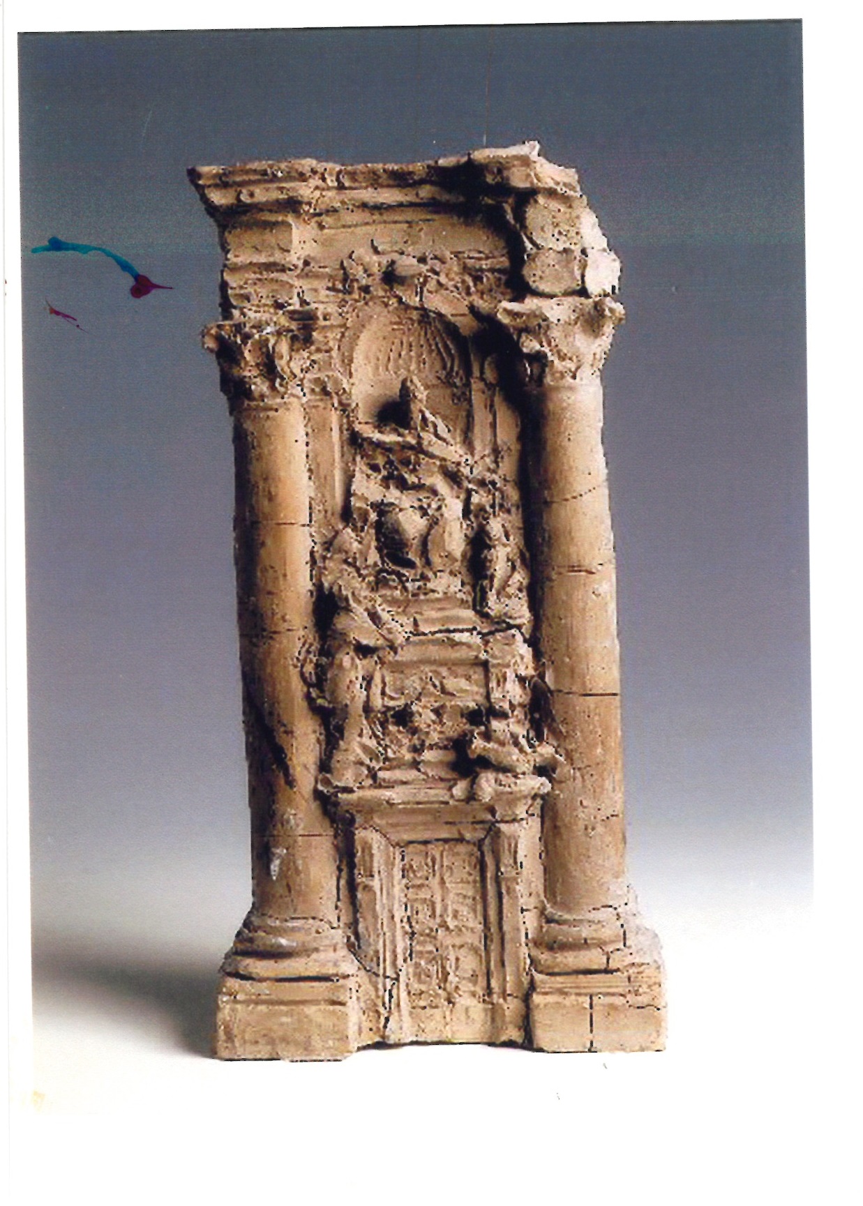 bozzetto del monumento funerario di Pio VII in San Pietro a Roma (scultura, opera isolata) di Thorvaldsen Bertel (sec. XIX)