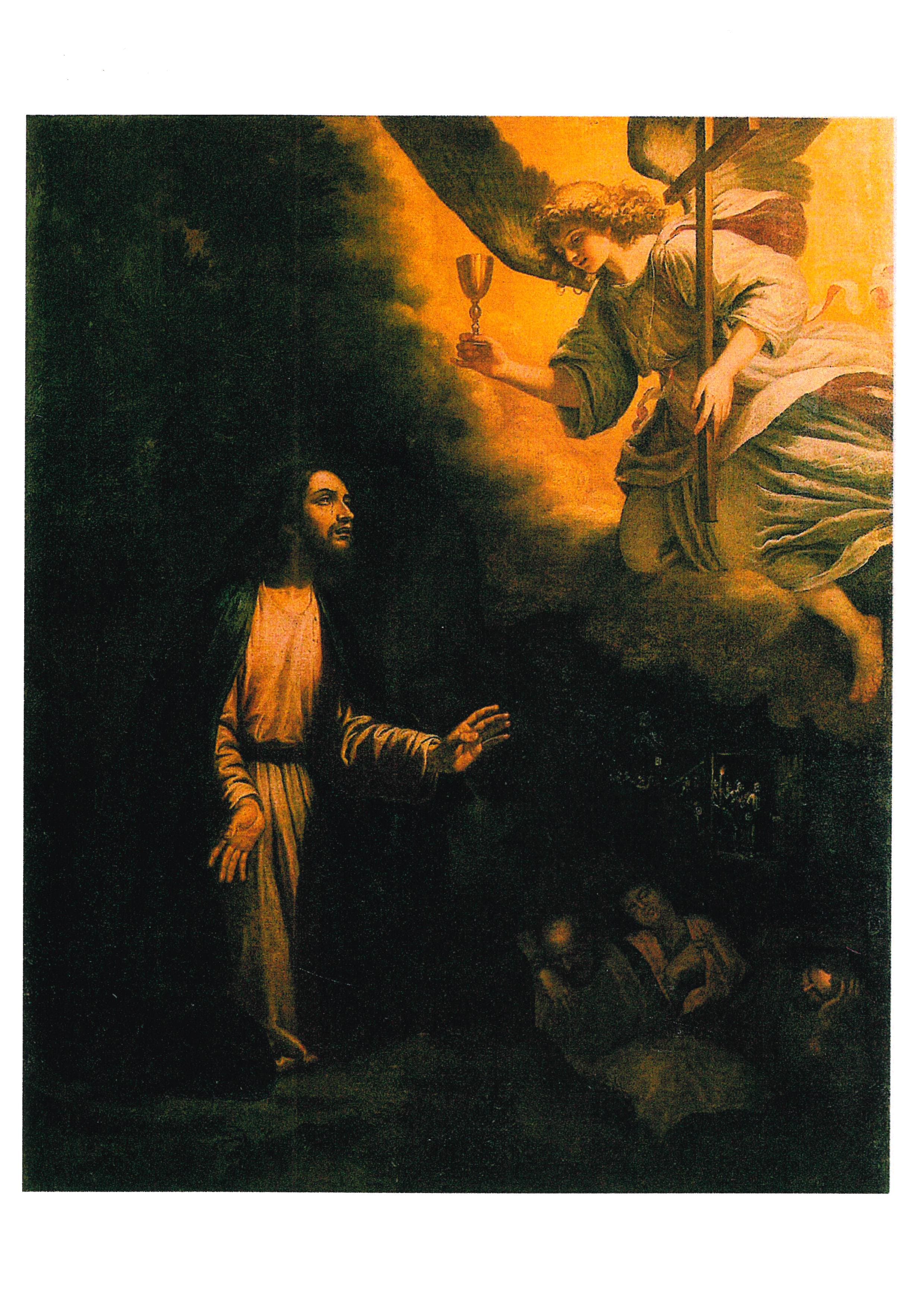 Cristo nell'orto (dipinto, opera isolata) di Azzolino Giovanni Bernardino (sec. XVII)