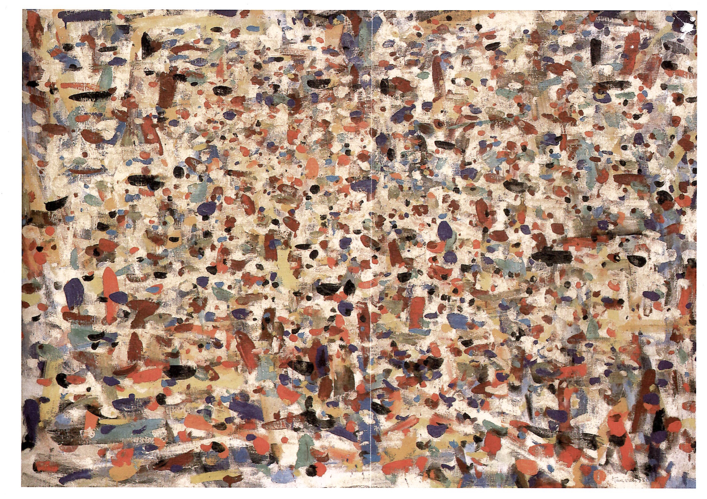 Natura e contemplatività (dipinto, opera isolata) di Parmeggiani Tancredi (sec. XX)