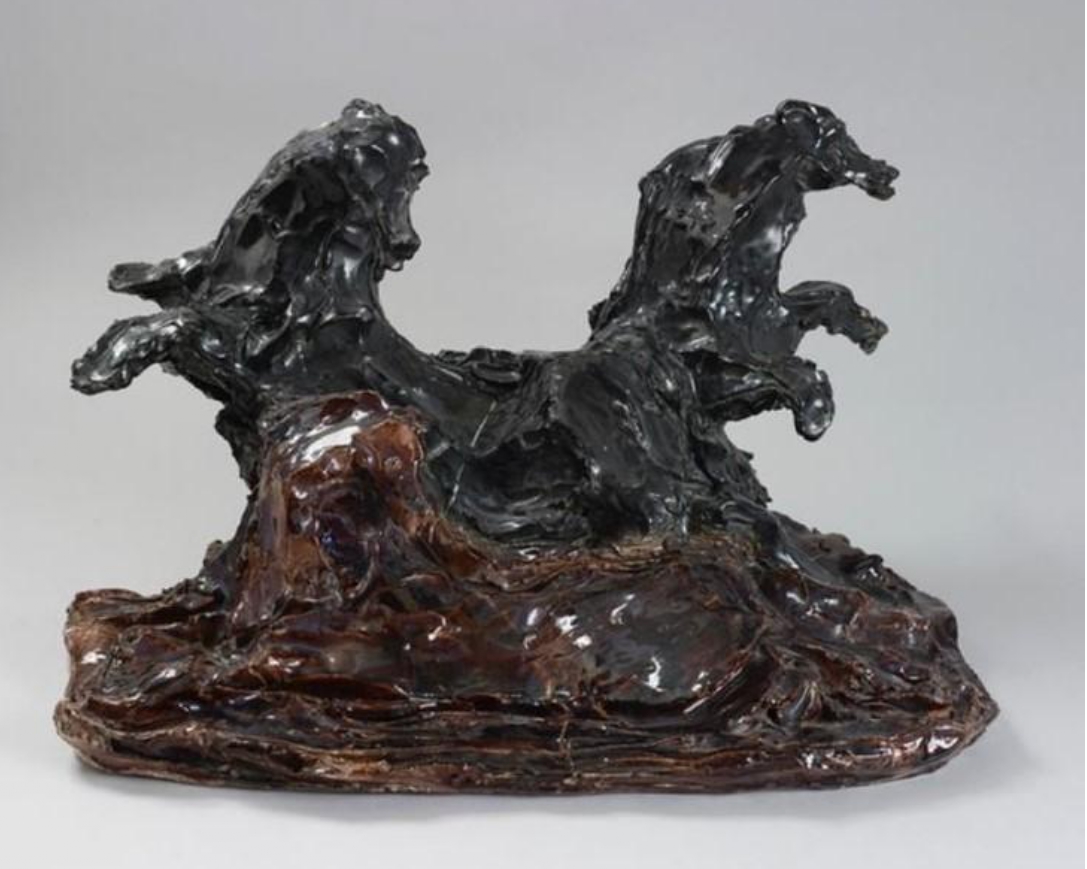 Tre cavalli o Tre puledri (scultura, opera isolata) di Fontana Lucio (sec. XX)
