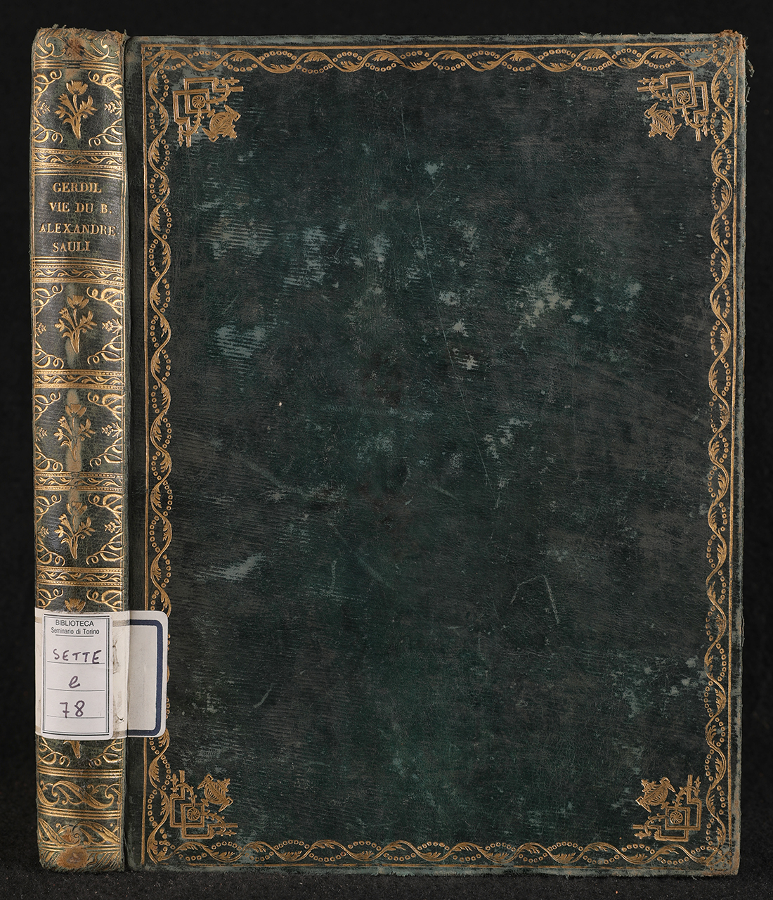 legatura piena, opera isolata - ambito italiano (primo quarto XIX)