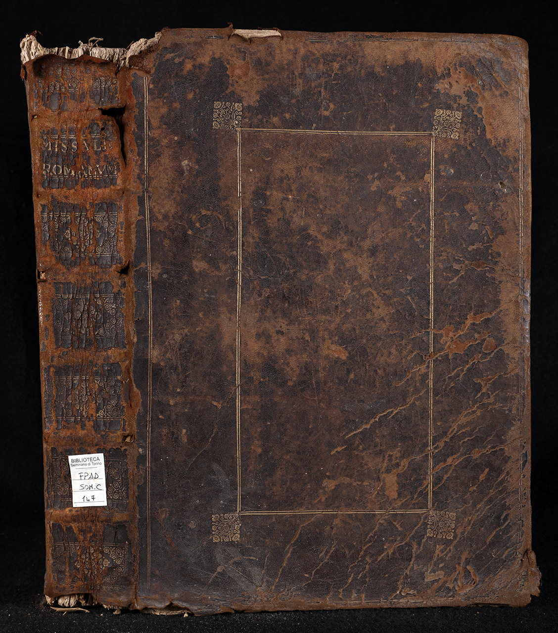 legatura piena, opera isolata - ambito italiano (prima metà XVIII)