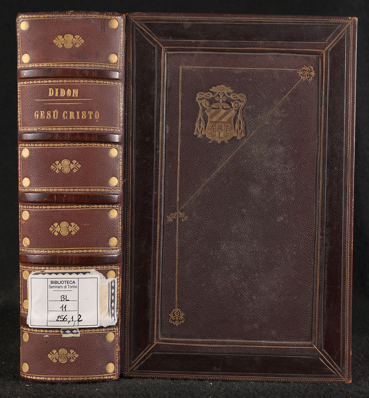 legatura piena - alle armi, opera isolata - ambito italiano (fine XIX)