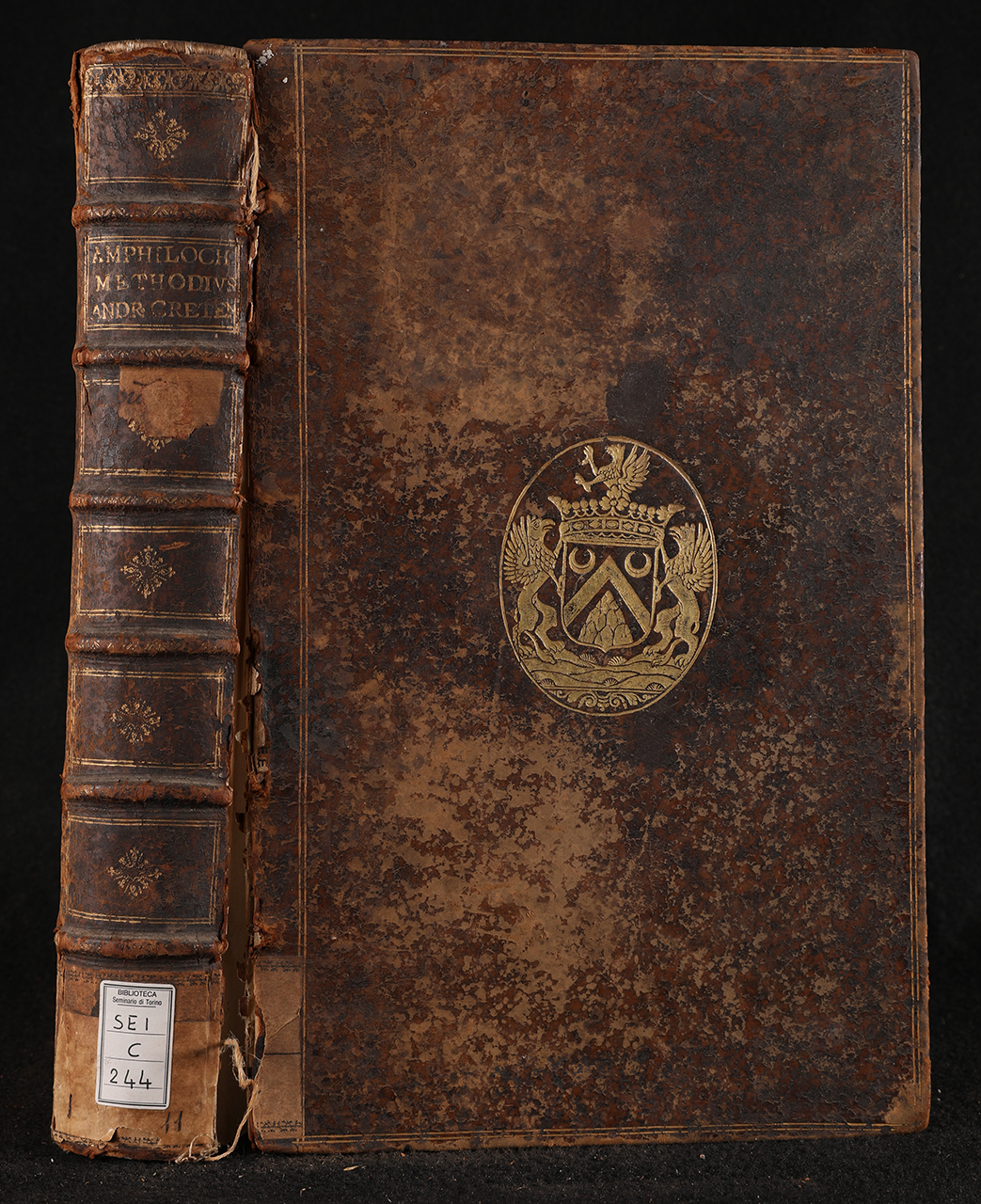 legatura piena - alle armi, opera isolata - ambito italiano (prima metà XVII)