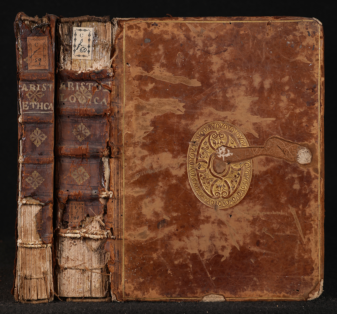 legatura piena, serie - ambito francese (ultimo quarto XVI)