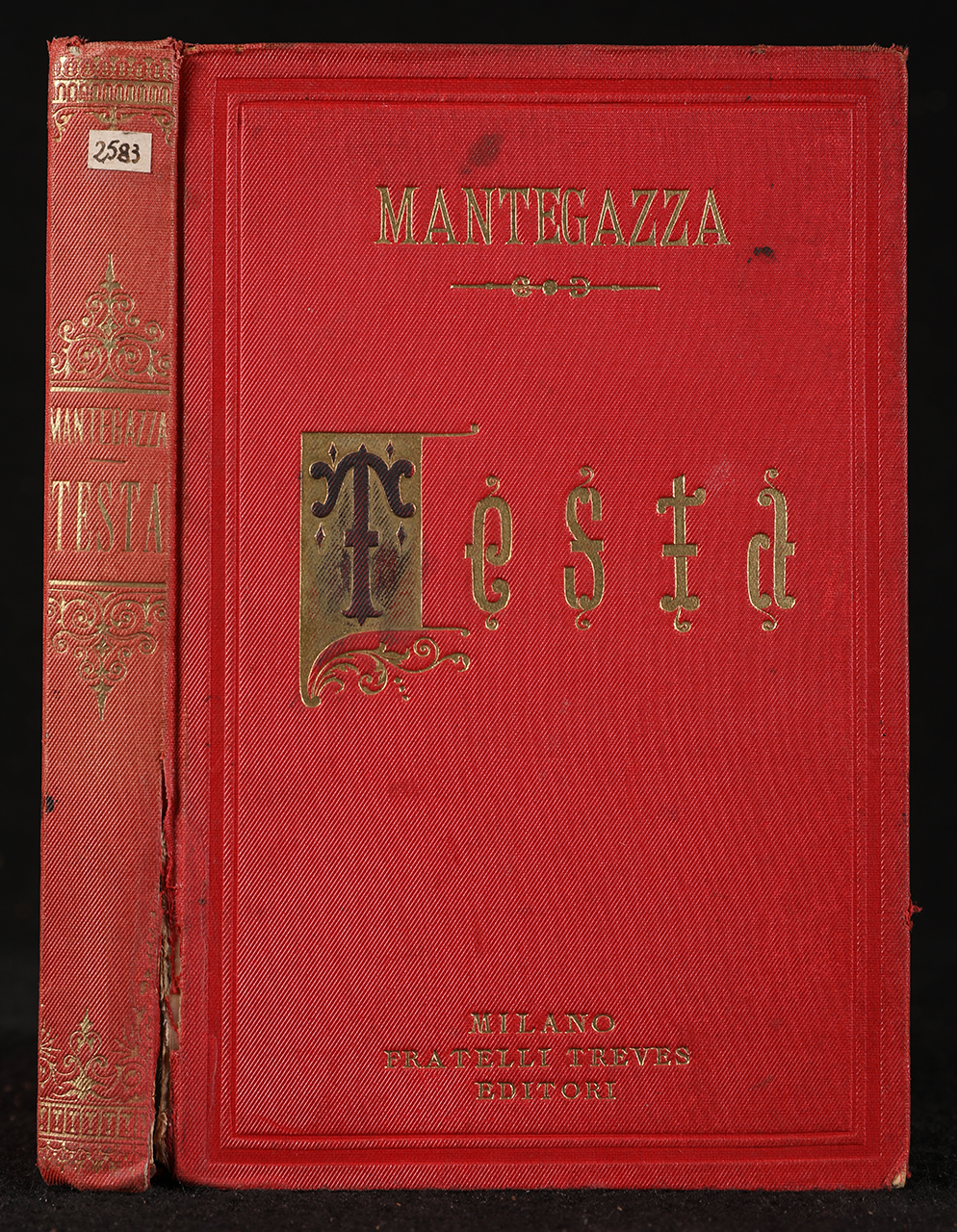 legatura piena, opera isolata - ambito italiano (inizio XX)