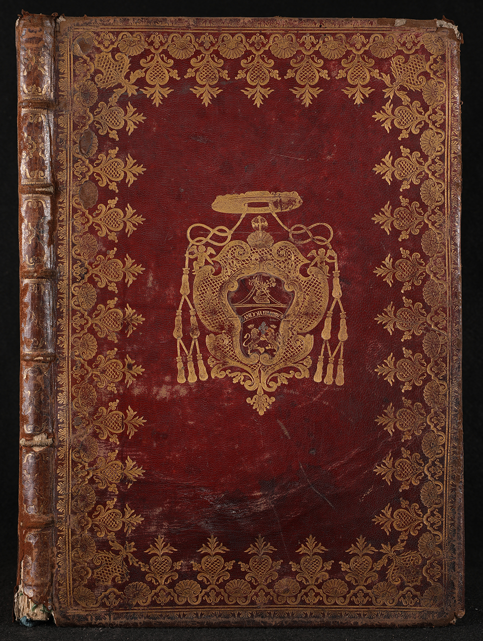 legatura piena - alle armi, opera isolata - ambito italiano (secondo quarto XVIII)