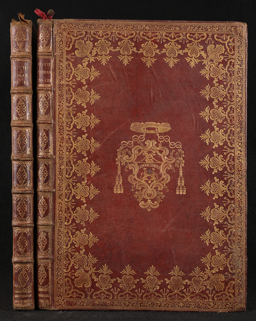 legatura piena - alle armi, serie - ambito italiano (secondo quarto XVIII)