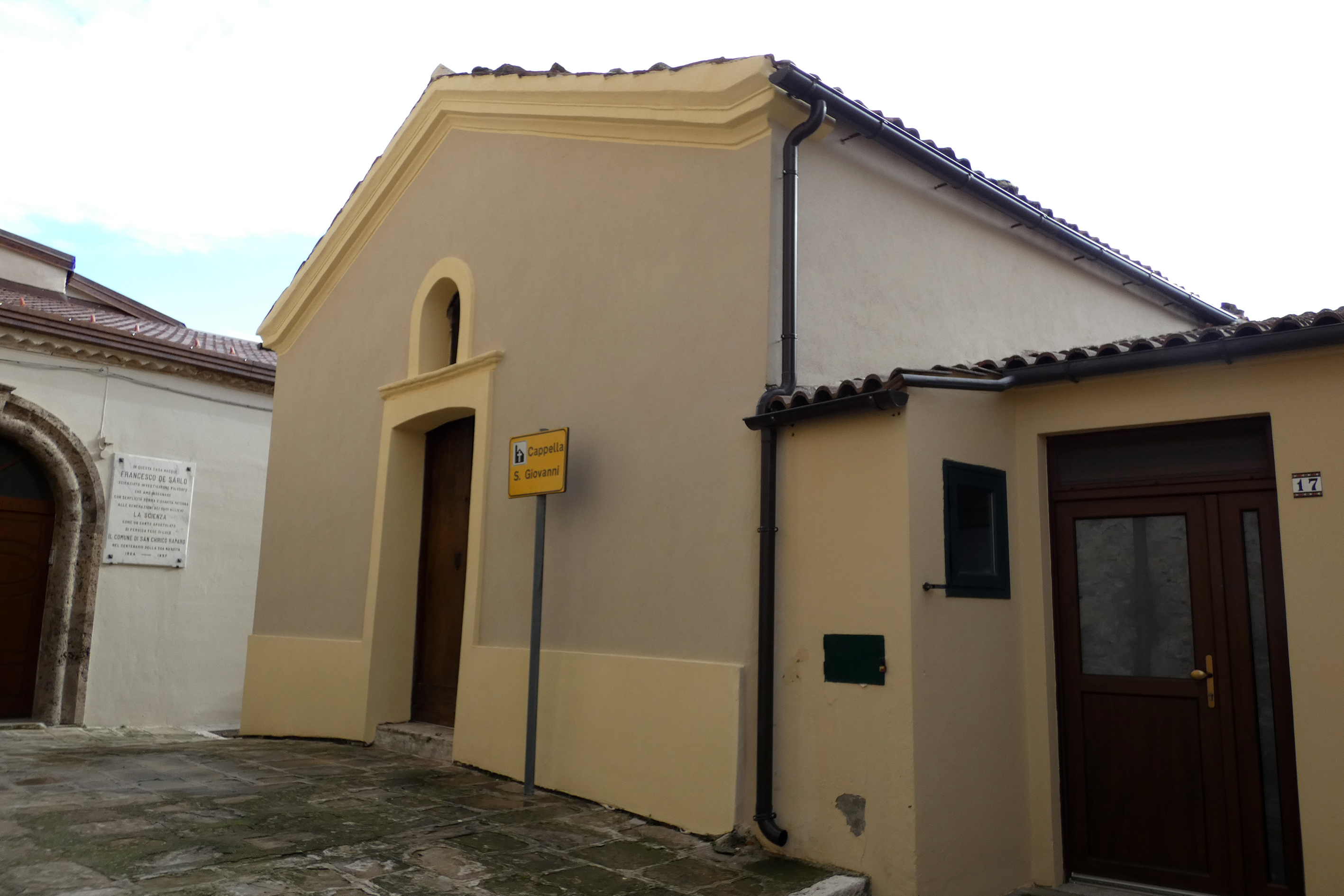Cappella di San Giovanni (cappella, privata) - San Chirico Raparo (PZ) 