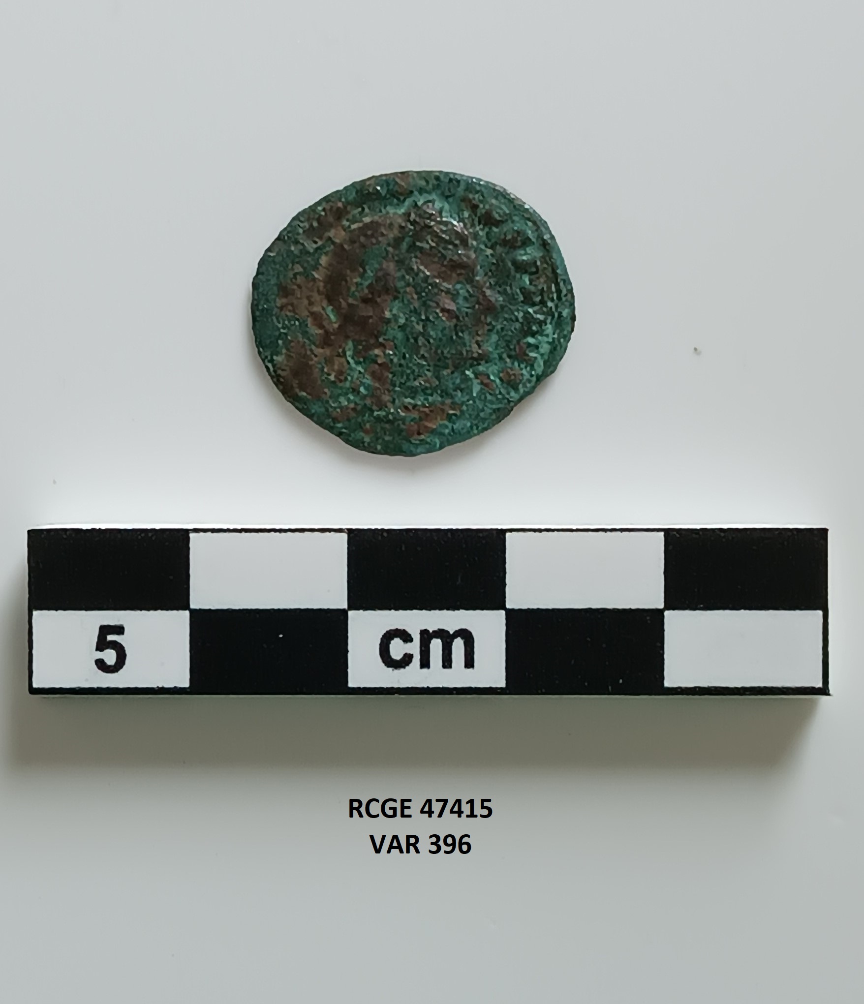 moneta - Follis - ambito romano (inizio SECOLI/ IV)
