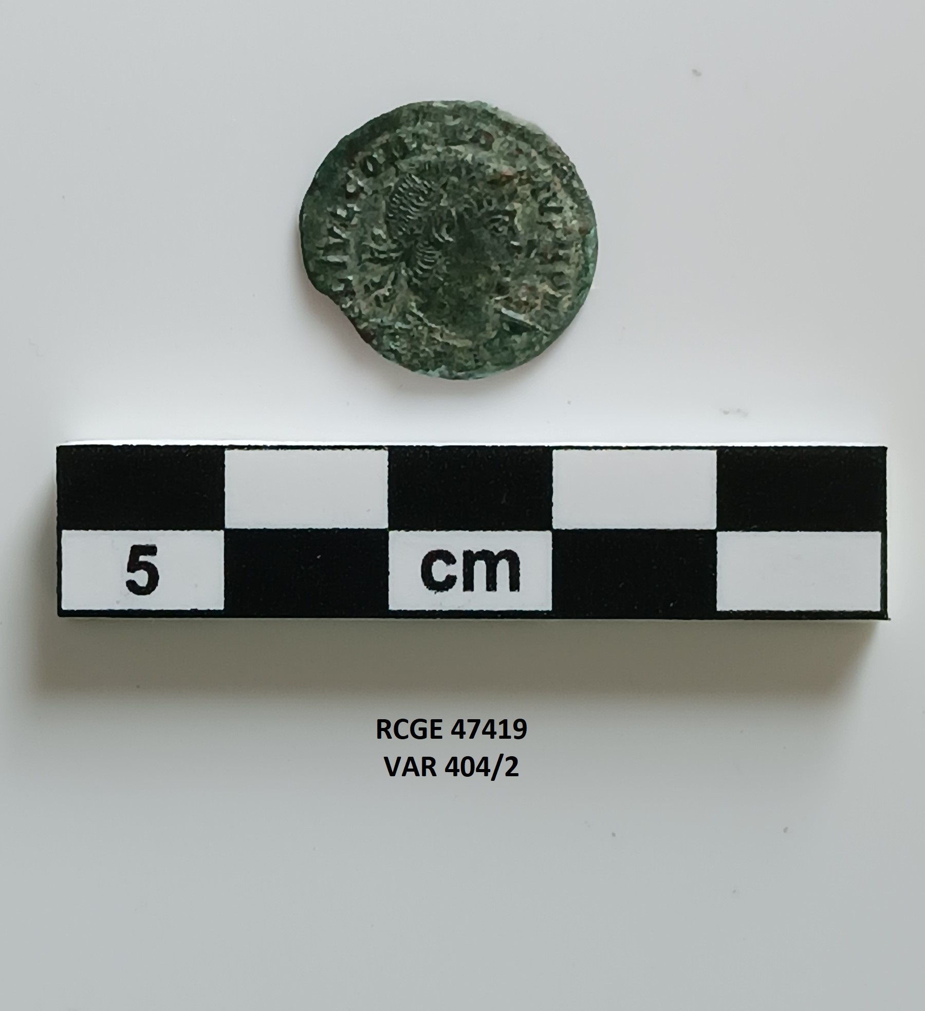 moneta - Follis - ambito romano (prima metà SECOLI/ IV)