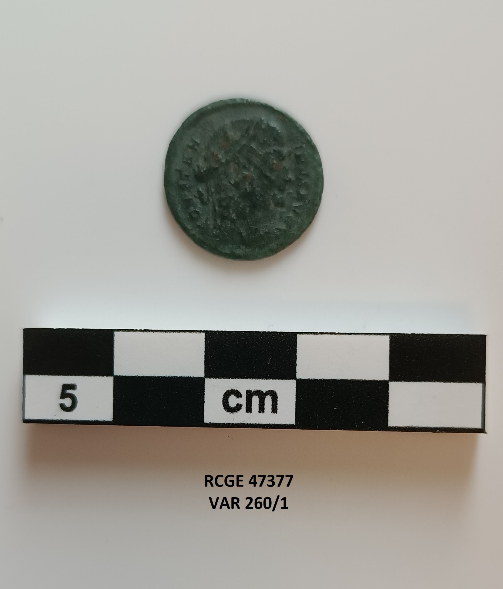 moneta - Follis - ambito romano (prima metà SECOLI/ IV)