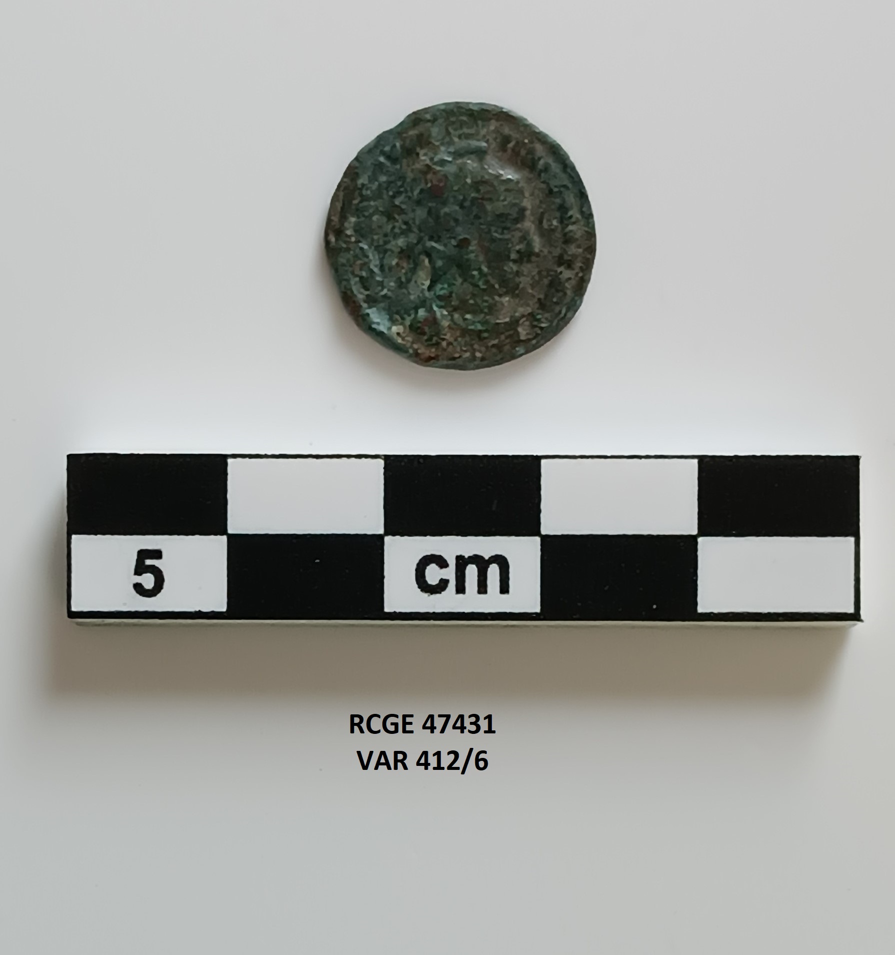 moneta - Follis - ambito romano (prima metà SECOLI/ IV)