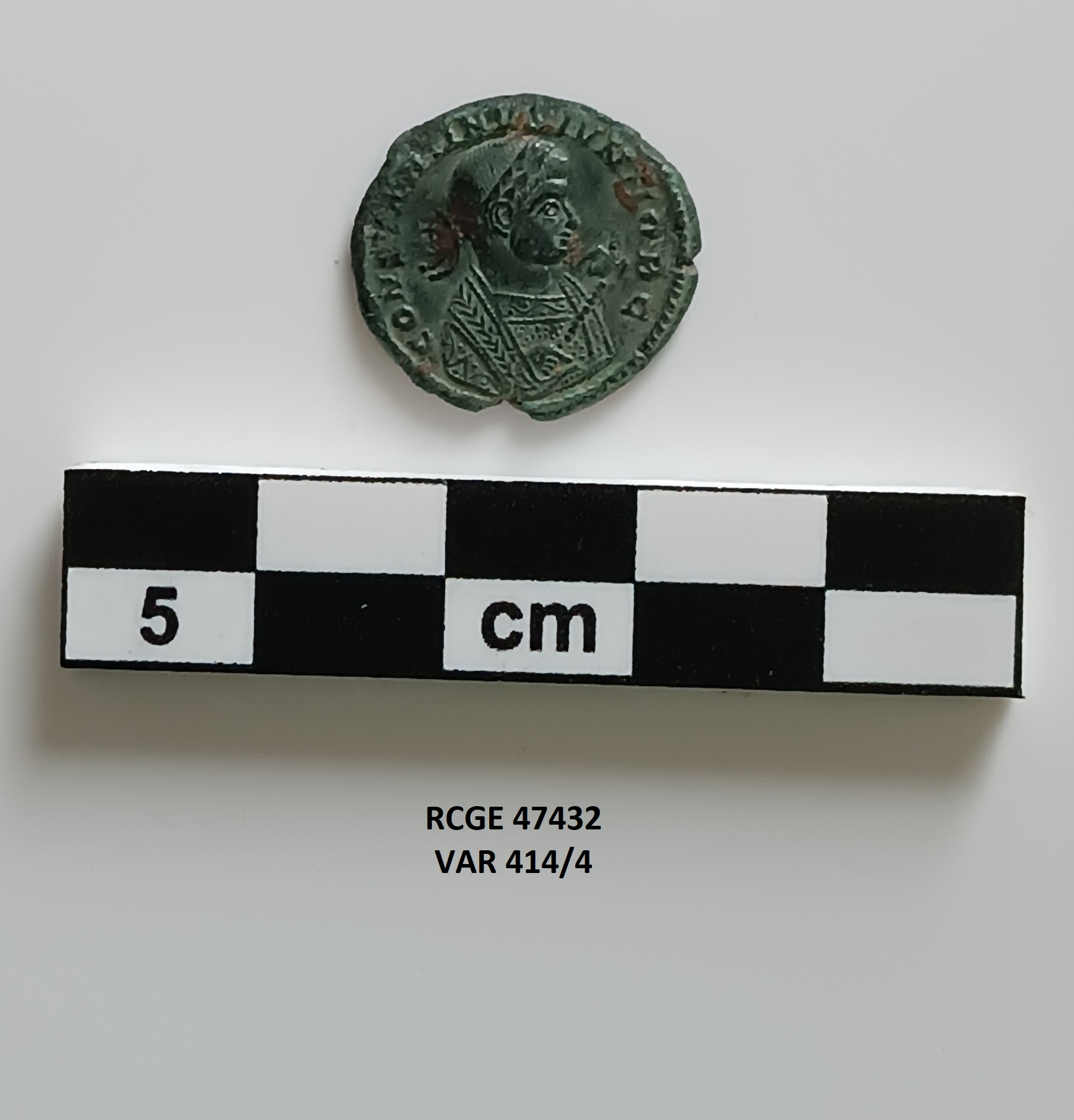 moneta - Follis - ambito romano (prima metà SECOLI/ IV)
