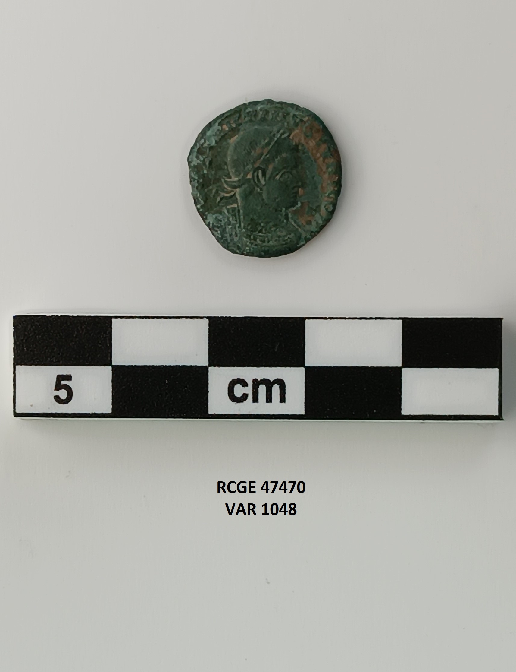 moneta - Follis - ambito romano (prima metà SECOLI/ IV)