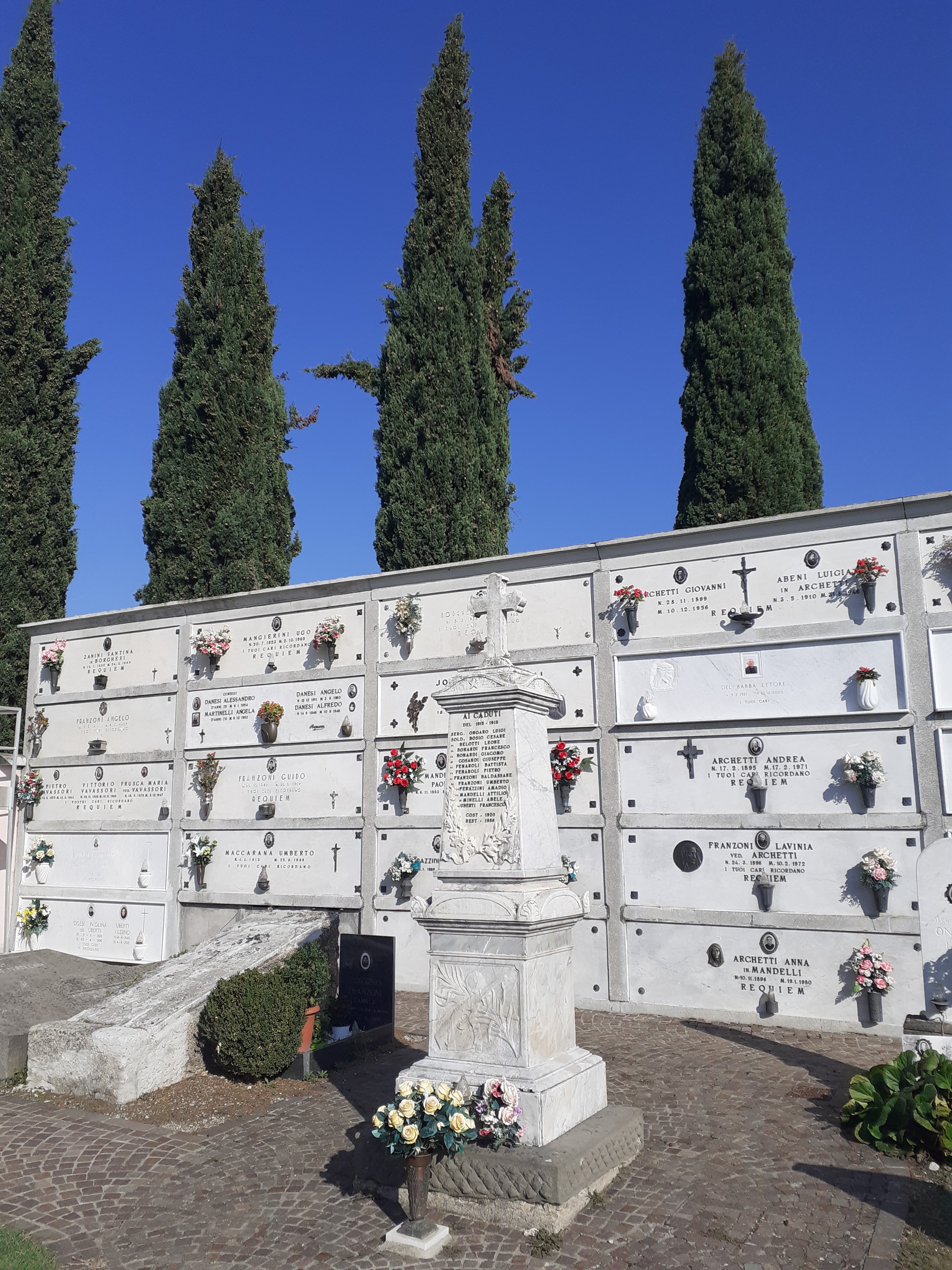 Tropaion, Croce di Cristo, Stella d'Italia, Palma del Martirio (monumento ai caduti - ad obelisco, opera isolata) - ambito bresciano (primo quarto, primo quarto XX, XX)