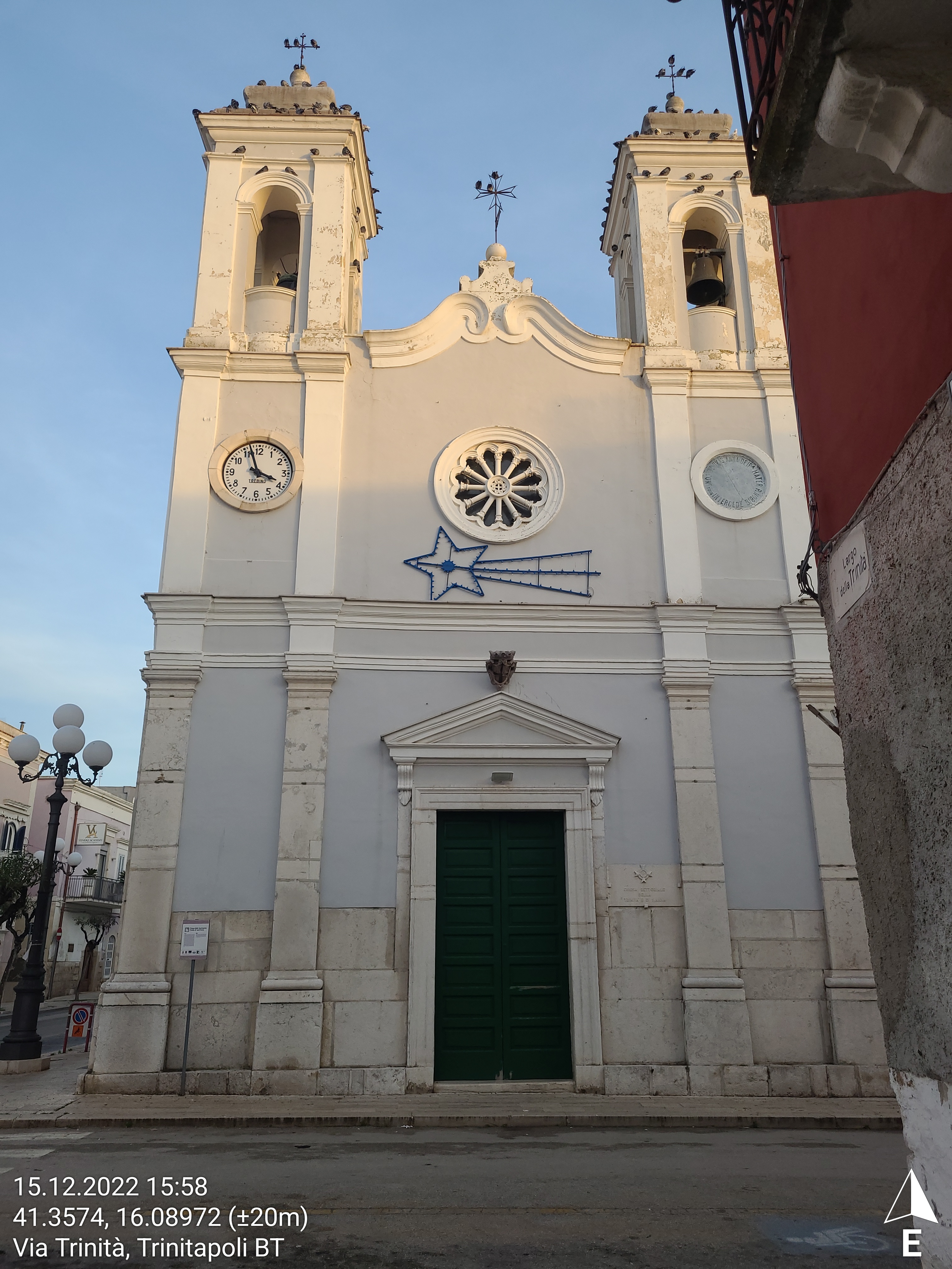 Chiesa della Ss. Trinità o di Sant'Anna (chiesa) - Trinitapoli (BT)  (XVII)