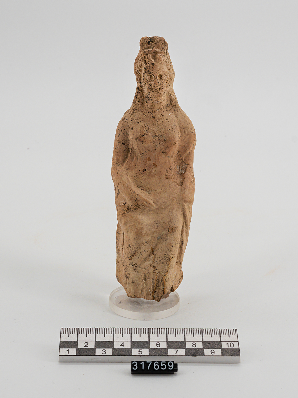 Figura femminile seduta (statuetta) (seconda metà IV a.C)