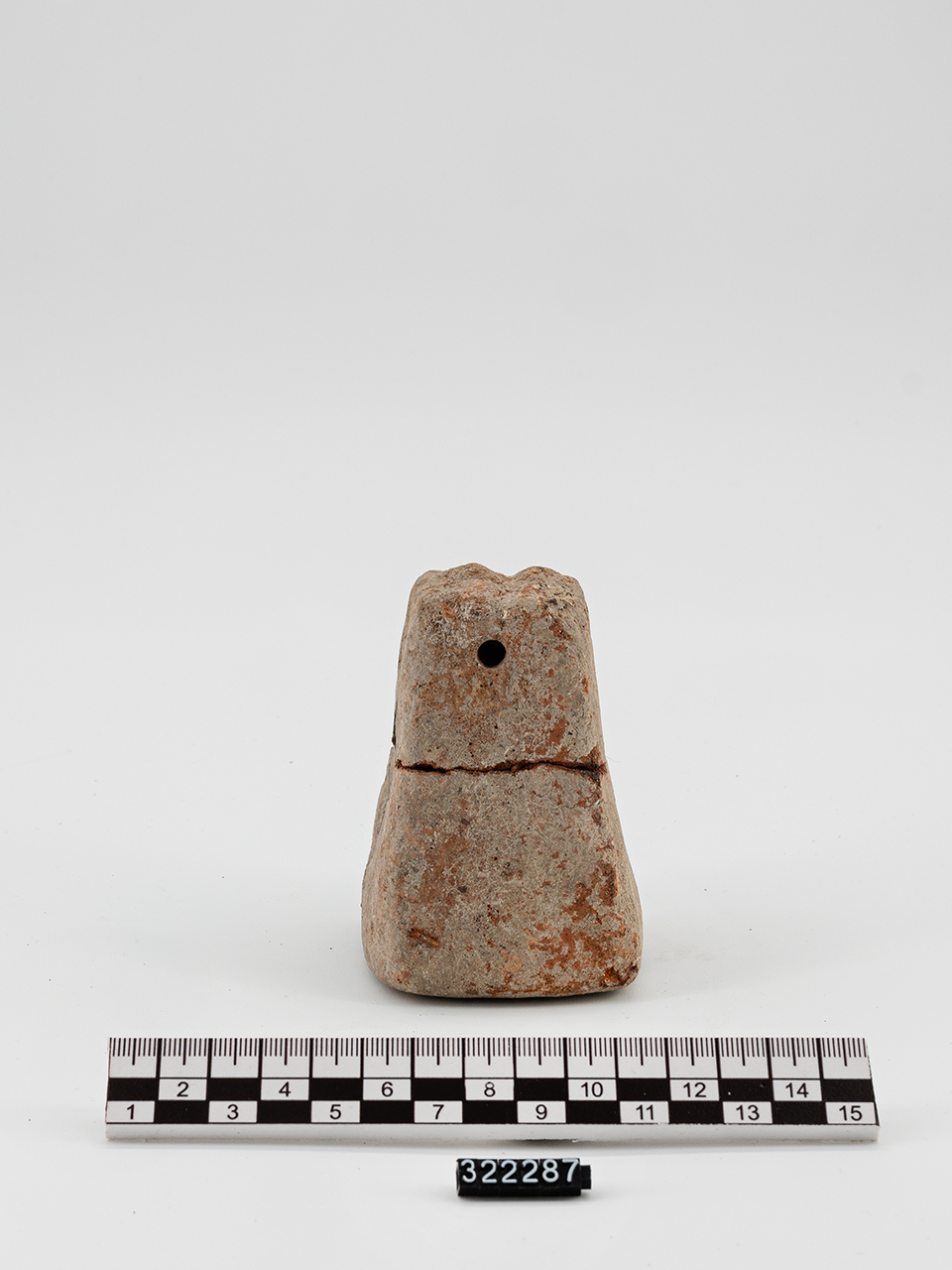 peso/ troncopiramidale - Produzione enotria (Età del Bronzo recente)