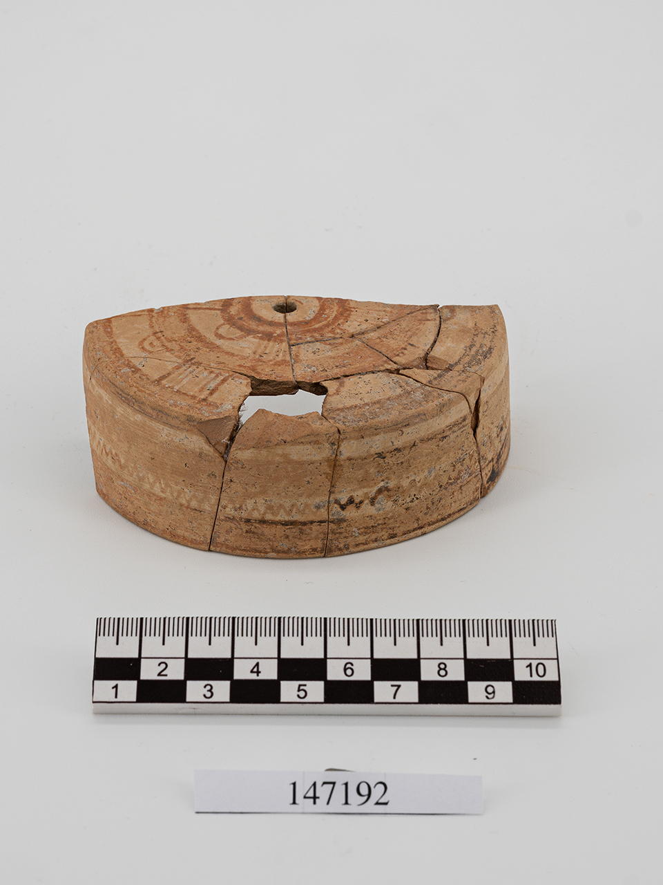 coperchio - italo-miceneo (PERIODIZZAZIONI/ PROTOSTORIA/ Età del Bronzo/ Età del Bronzo recente)