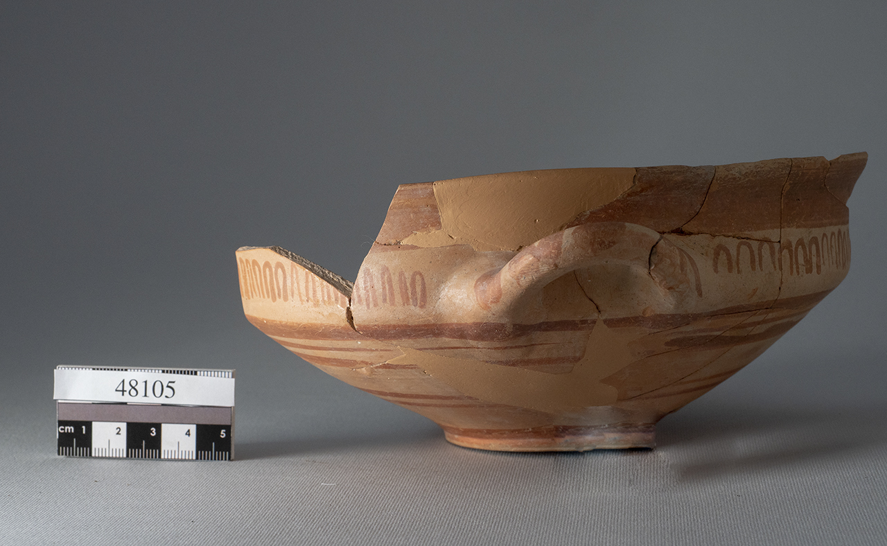 coppa - italo-miceneo (PERIODIZZAZIONI/ PROTOSTORIA/ Età del Bronzo/ Età del Bronzo recente)