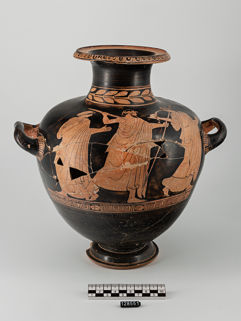 Zeus (hydria) - ambito magno-greco (fine SECOLI/ V a.C)