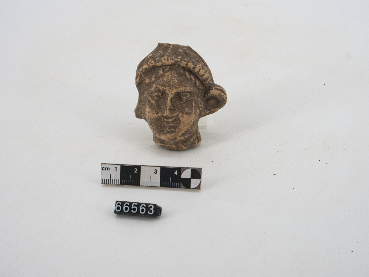 statuetta/ testa (SECOLI/ IV a.C./ I d.C)