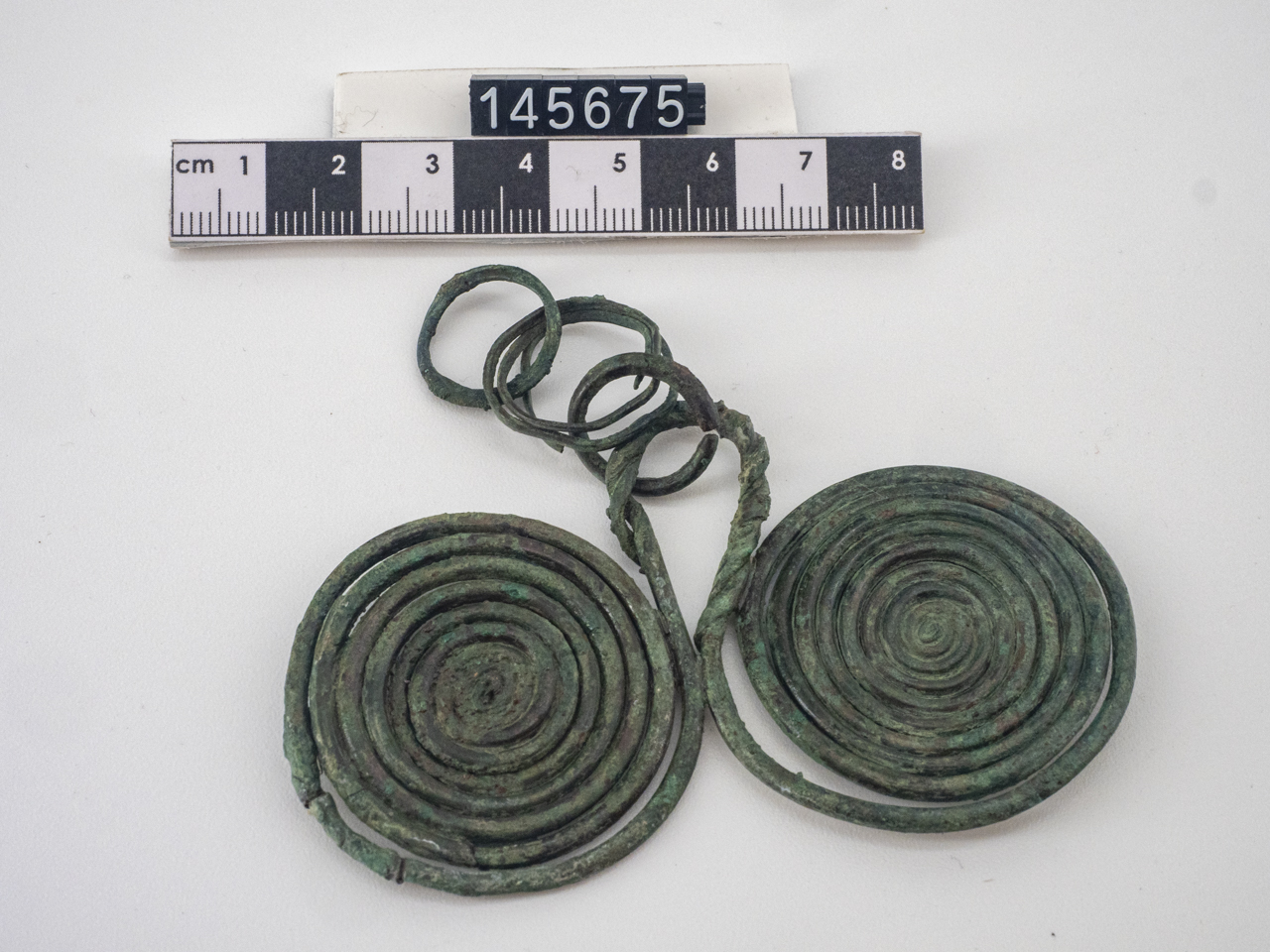 pendente (prima metà SECOLI/ VIII a.C)