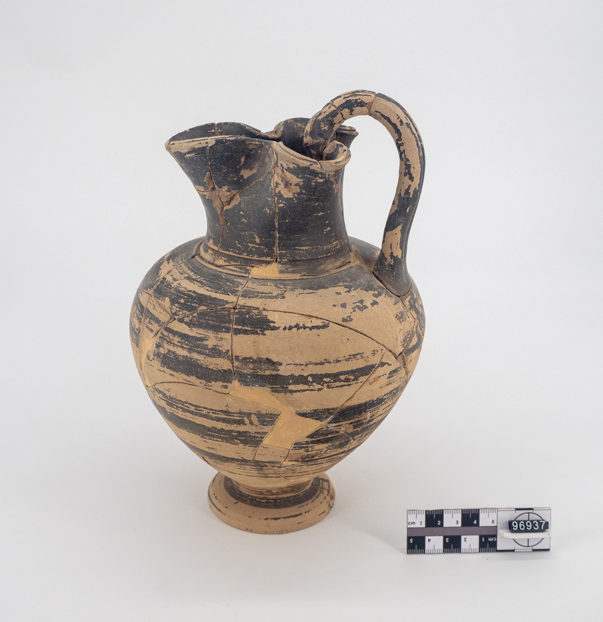 oinochoe (fine/ inizio SECOLI/ ARCHI DI SECOLI/ VI a.C.-V a.C)