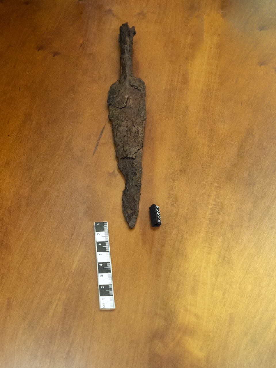 lancia/ punta (prima metà SECOLI/ VI a.C)