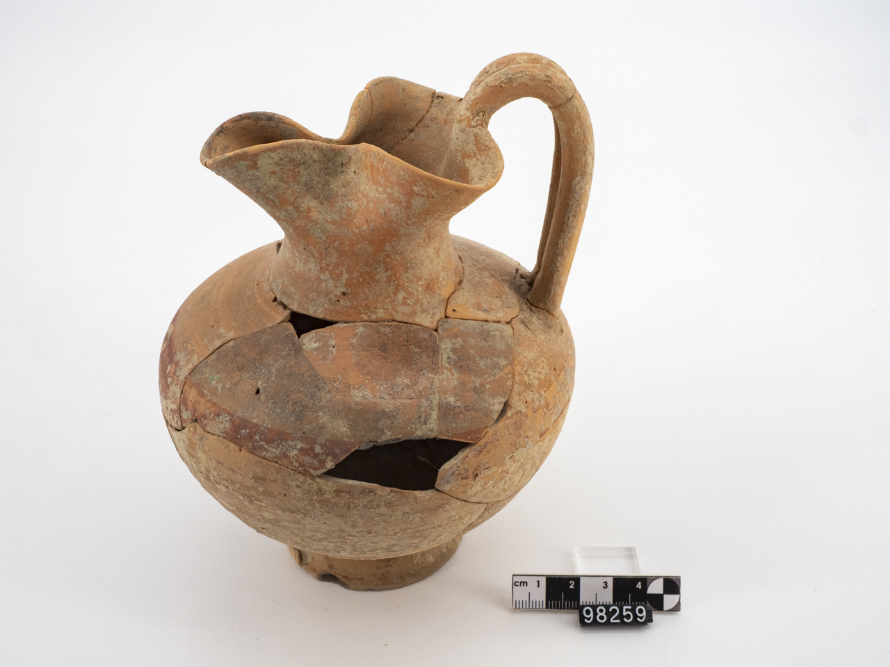 oinochoe (fine/ inizio SECOLI/ ARCHI DI SECOLI/ VI a.C.-V a.C)