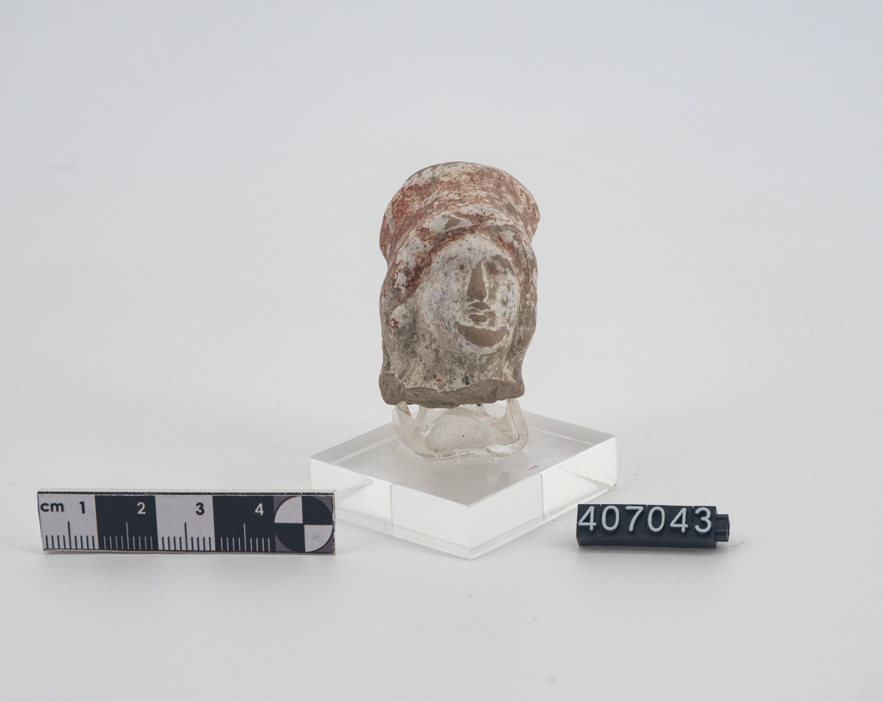 statuetta/ femminile, testa (SECOLI/ IV a.C)