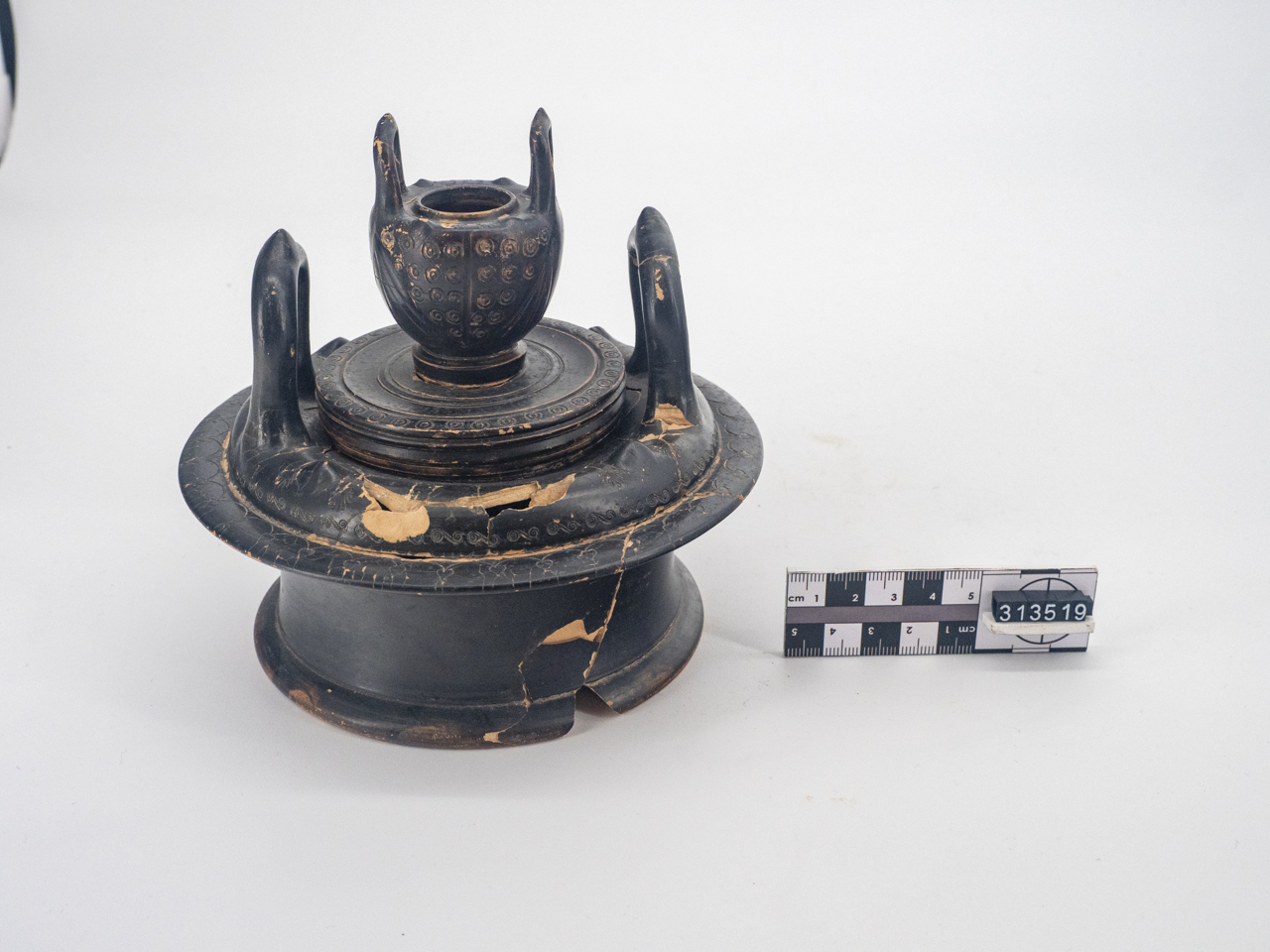 pisside (inizio SECOLI/ IV a.C)