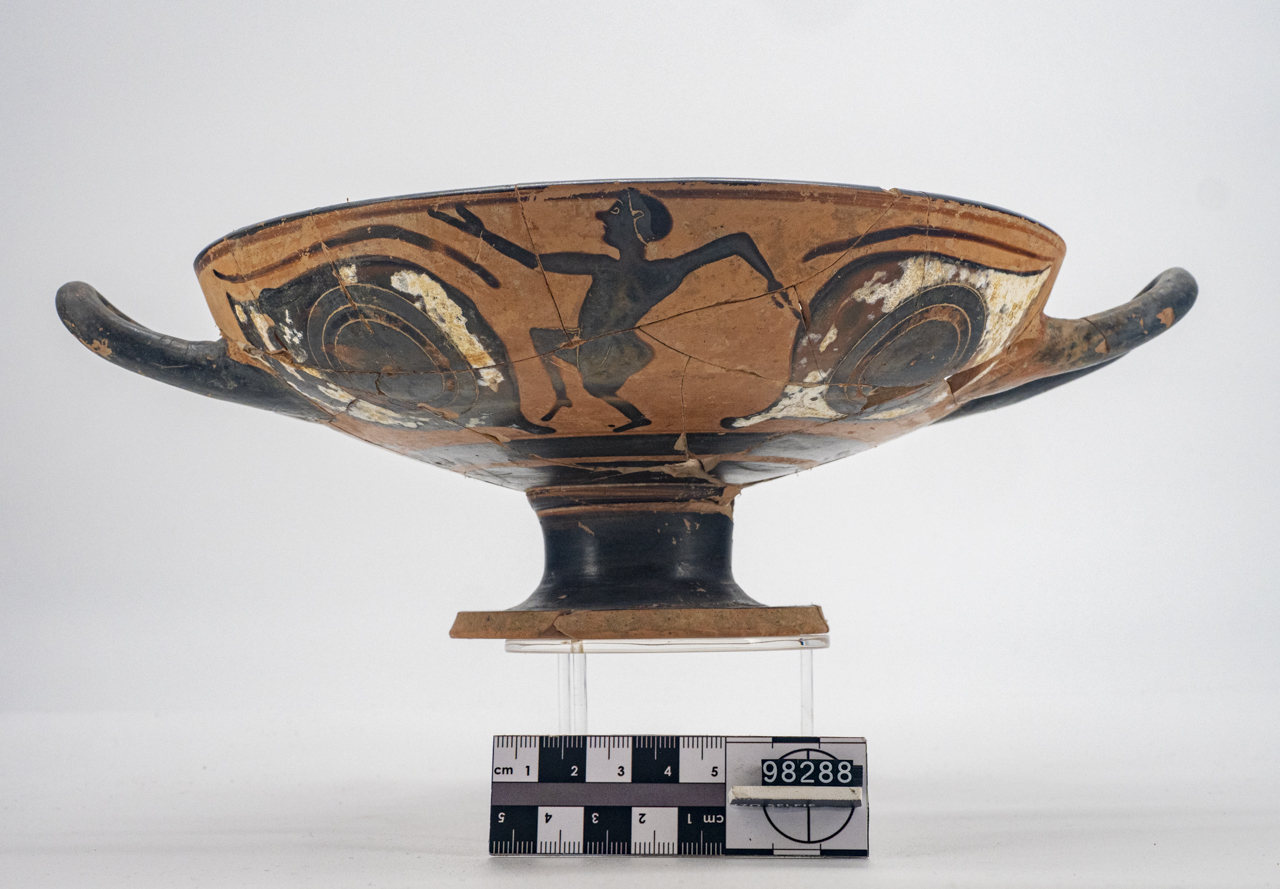 coppa, Coppa di tipo A a occhioni (metà SECOLI/ VI a.C)