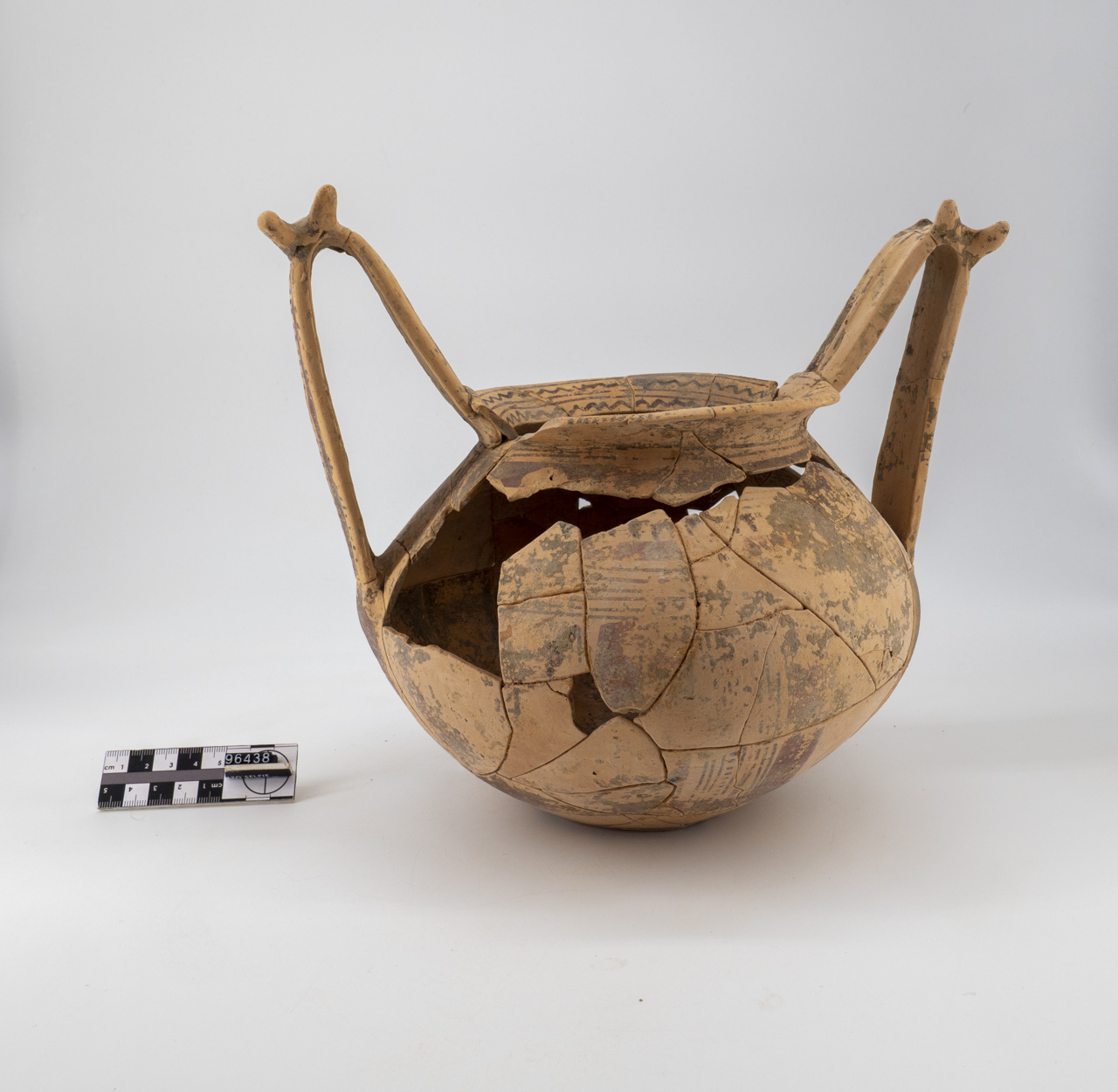 olla, olletta cantaroide (prima metà SECOLI/ VI a.C)