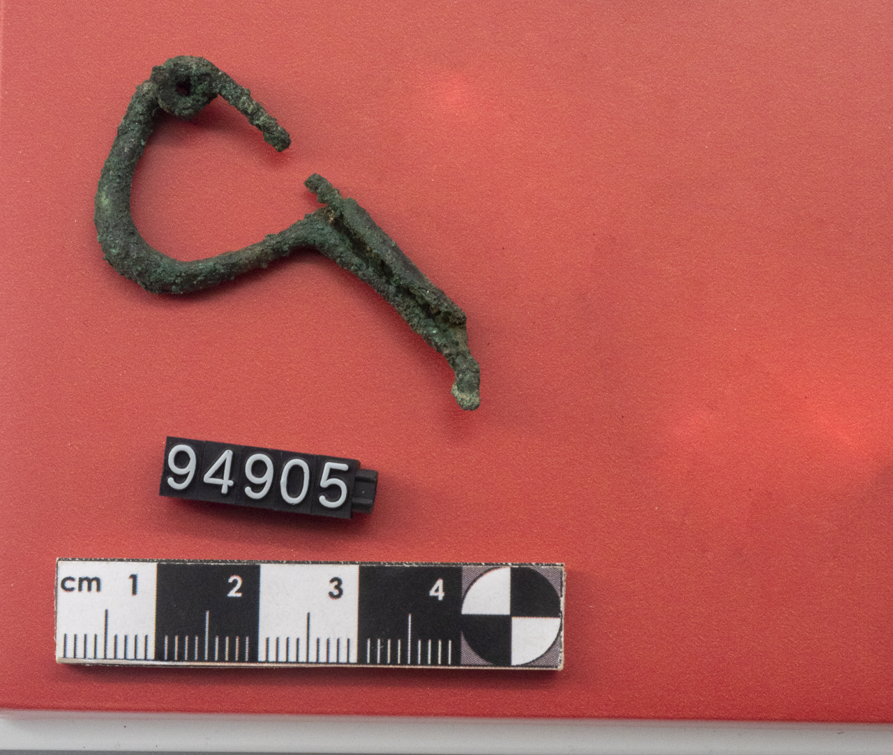 fibula/ ad arco semplice (SECOLI/ VI a.C)