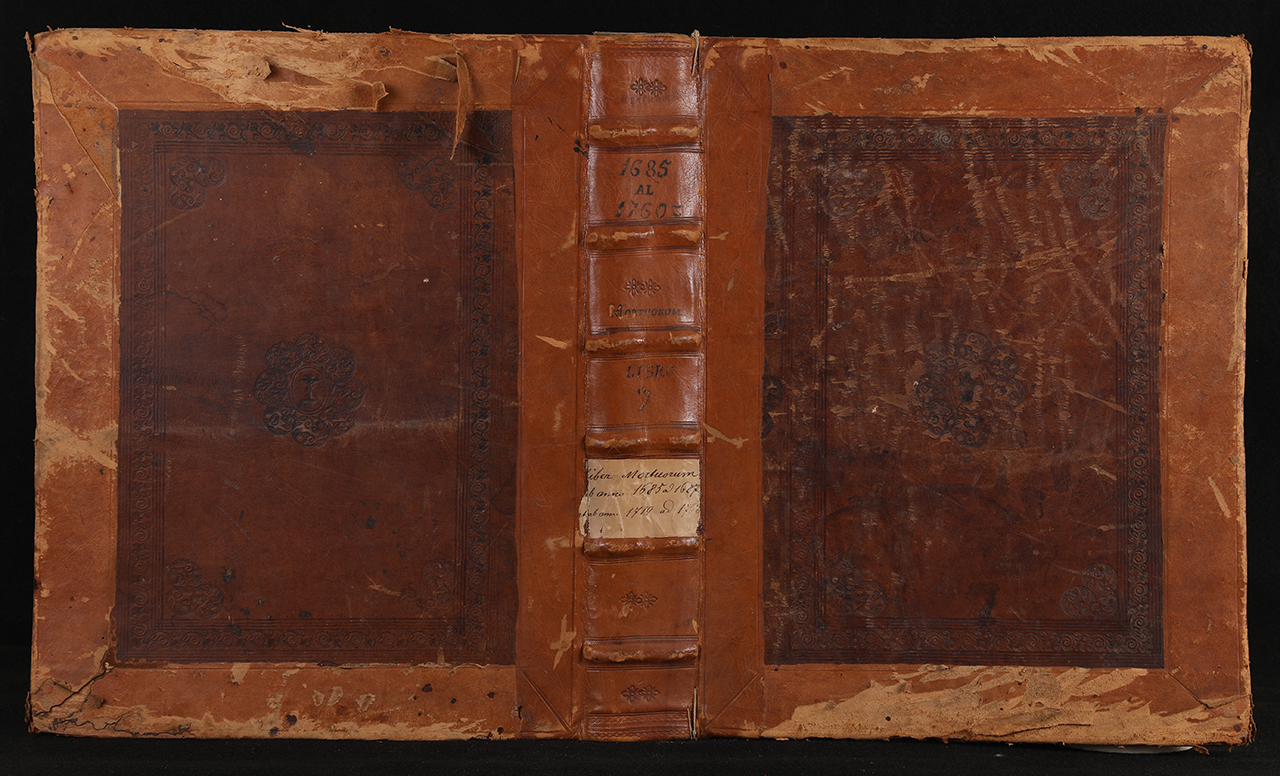 legatura piena, opera isolata - ambito italiano (ultimo quarto XVII)