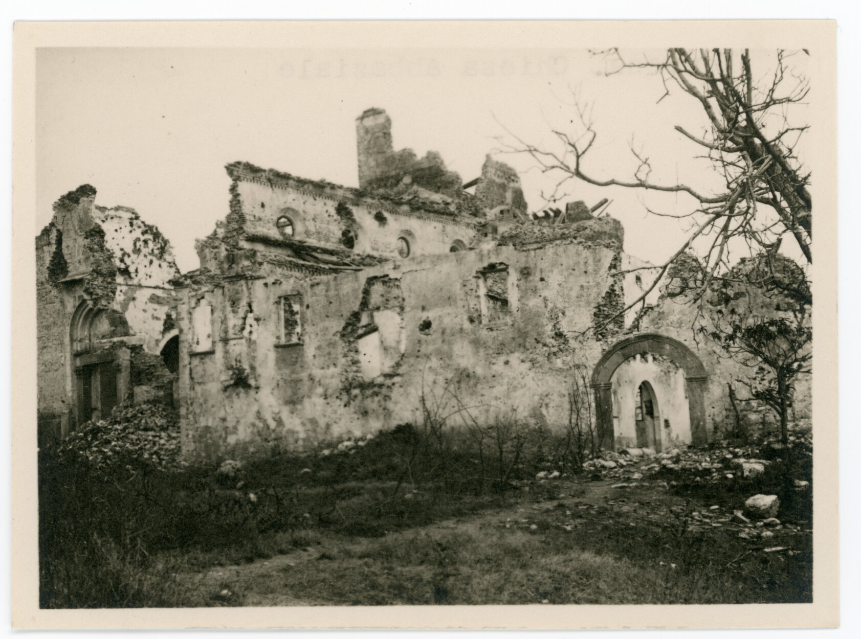 Abbazie benedettine - Nervesa della Battaglia (positivo) di Caprioli, Giovanni (attribuito) (XX)